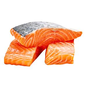 6.9 oz raw (198 g) Salmon Fillets