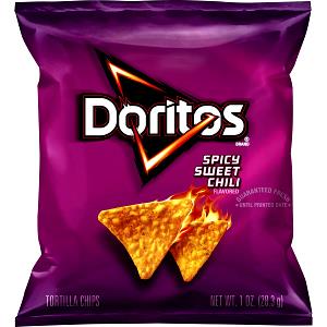 7 chips (1 oz) Spicy Soy & Flaxseed Tortilla Chips