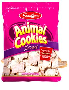 7 cookies (280 g) Iced Animal Cookies