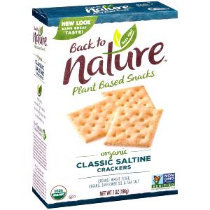 7 crackers (15 g) Organic Salty Squares