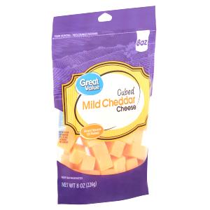 7 cubes (30 g) Mild Cubed Cheddar Cheese