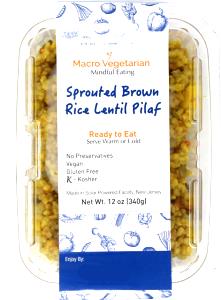 7 oz (198 g) Sprouted Brown Rice with Sprouted Lentil Pilaf
