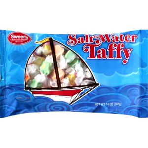7 peices (42 g) Salt Water Taffy