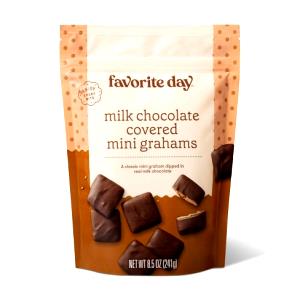 7 pieces (28 g) Milk Chocolate Covered Mini Grahams