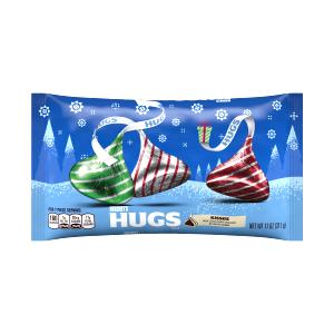 7 pieces (31 g) Hugs Milk Chocolate Kisses Hugged in White Creme