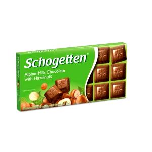 7 pieces (39 g) Alpine Milk Chocolate with Hazelnuts