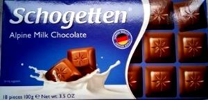 7 pieces (39 g) Alpine Milk Chocolate
