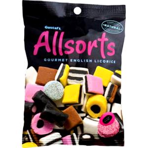 7 pieces (42 g) Allsorts-A-Licorice