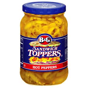 7 Pieces Hot Chopped Pepper Toppers