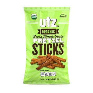 7 pretzels (28 g) Organic Seven Whole Grains Pretzel Sticks