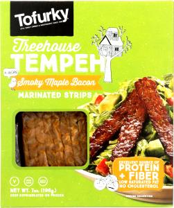 7 slices (87 g) Smoky Maple Bacon Marinated Tempeh