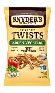 7 twists (28 g) Braided Twists Garden Vegetable