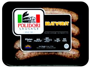 71 Grams Natural Sausages, Bratwurst