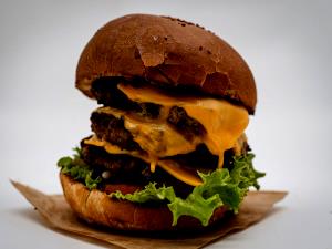 71 Grams Organic Burgers, Cheeseburger