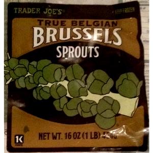 8 brussels sprouts (85 g) True Belgian Brussels Sprouts
