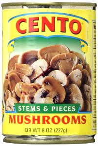 8 Caps Mushroom, Canned