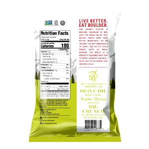 8 chips (1 oz) Olive & Capers Tortilla Chips