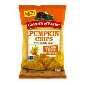 8 chips (28 g) Pumpkin Corn Tortilla Chips