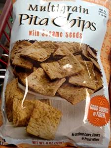 8 chips (28 g) Reduced Guilt Multigrain Pita Chips with Sesame Seeds