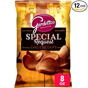 8 chips (28 g) Roasted Garlic & Black Bean Tortilla Chips