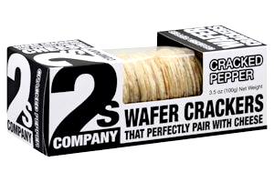 8 crackers (15 g) Cracked Pepper Wafer Crackers