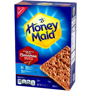 8 crackers (2 sheets) Cinnamon Graham Crackers