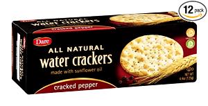 8 crackers (30 g) Cracked Pepper Water Crackers