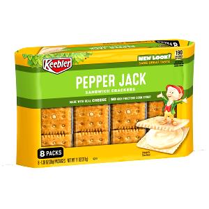 8 crackers Pepper Jack Sandwich Crackers
