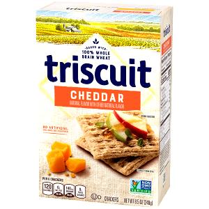 8 crsckers (28 g) Artisan Snackers Whole Wheat Triple Seed Crackers
