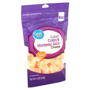 8 cubes (32 g) Cubed Colby Cheese