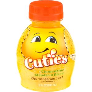 8 fl oz (236 ml) 100% Tangerine Juice