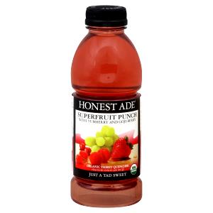 8 fl oz (236 ml) Honest Ade Superfruit Punch with Yumberry & Goji Berry