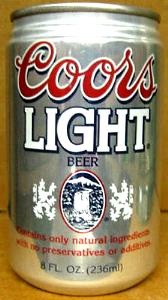8 fl oz (236 ml) Light Beer
