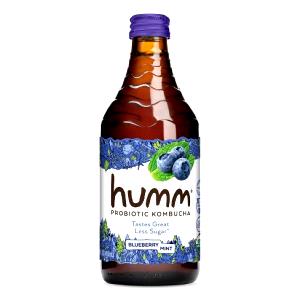 8 fl oz (237 ml) Blueberry Mint Kombucha