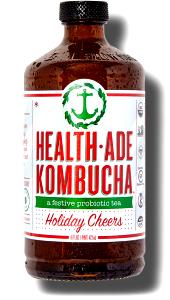 8 fl oz (237 ml) Holiday Cheers Kombucha