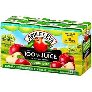 8 fl oz (240 ml) 100% Juice Apple