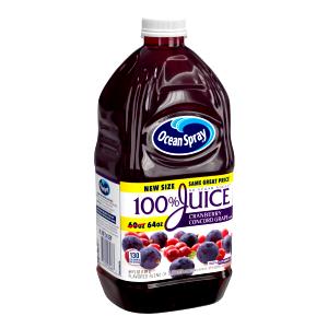 8 fl oz (240 ml) 100% Juice Cranberry Grape