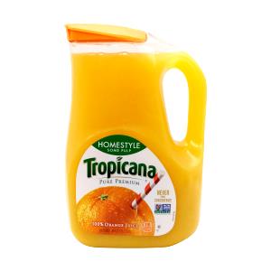 8 fl oz (240 ml) 100% Pure Orange Juice Homestyle