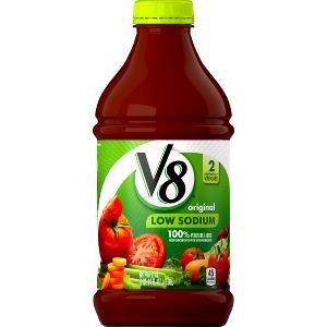 8 fl oz (240 ml) 100% Vegetable Juice Low Sodium
