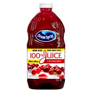 8 fl oz (240 ml) Cranberry 100% Juice