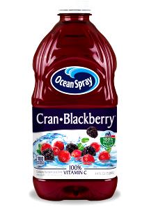 8 fl oz (240 ml) Cranberry Blackberry Juice