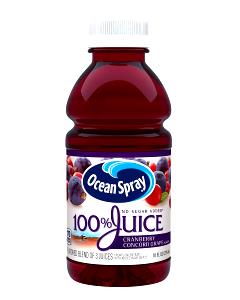 8 fl oz (240 ml) Cranberry Grape 100% Juice Blend