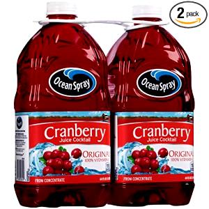 8 fl oz (240 ml) Cranberry Juice Cocktail