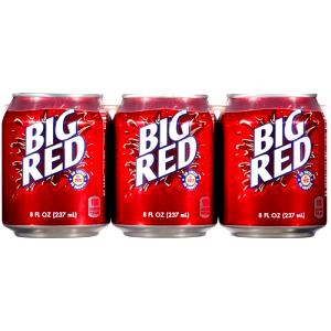 8 fl oz (240 ml) Diet Big Red Soda