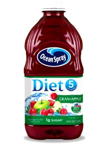 8 fl oz (240 ml) Diet Cran-Apple