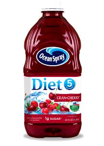 8 fl oz (240 ml) Diet Cran-Cherry Juice