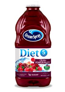 8 fl oz (240 ml) Diet Cranberry Pomegranate Juice
