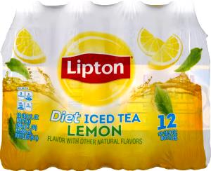 8 fl oz (240 ml) Diet Iced Tea with Lemon Flavor