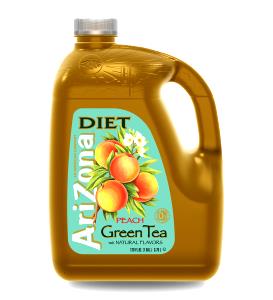 8 fl oz (240 ml) Diet Peach Green Tea