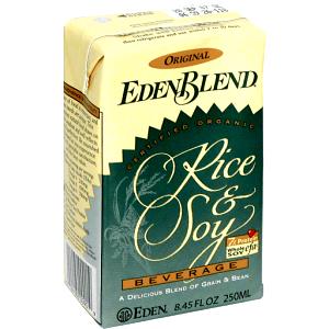 8 fl oz (240 ml) EdenBlend Rice and Soy Beverage